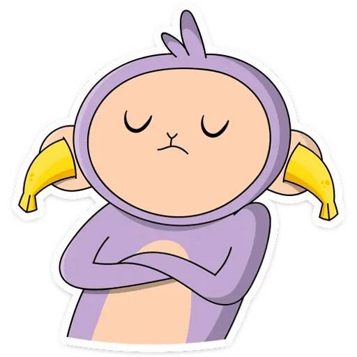 Набор стикеров Майки для WhatsApp 18