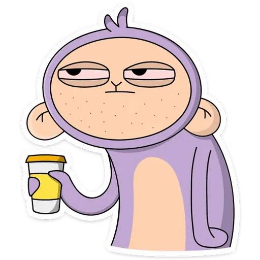 Набор стикеров Майки для WhatsApp 22