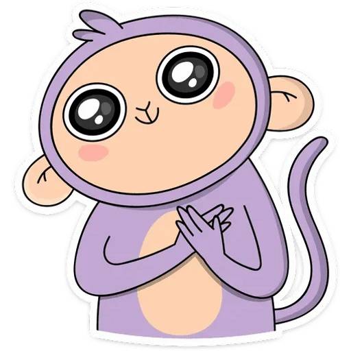 Набор стикеров Майки для WhatsApp 24