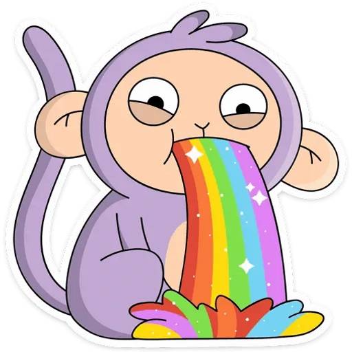 Набор стикеров Майки для WhatsApp 26