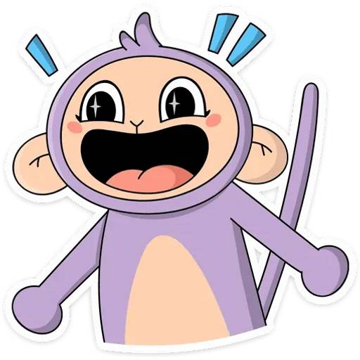 Набор стикеров Майки для WhatsApp 28