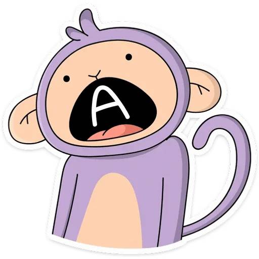 Набор стикеров Майки для WhatsApp 29