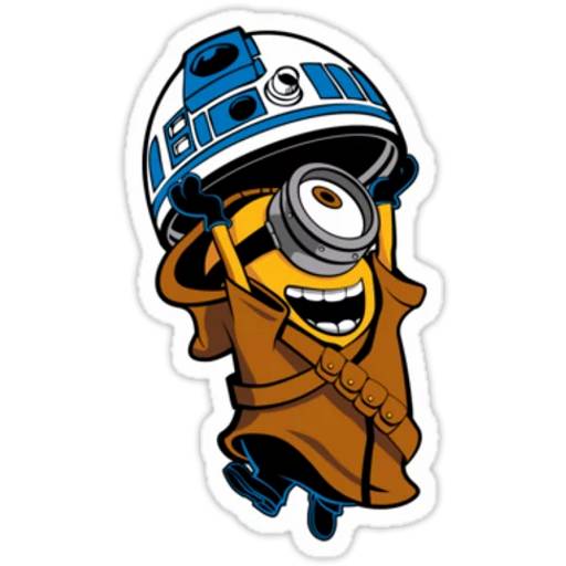 Набор стикеров Миньоны №9 для WhatsApp 23