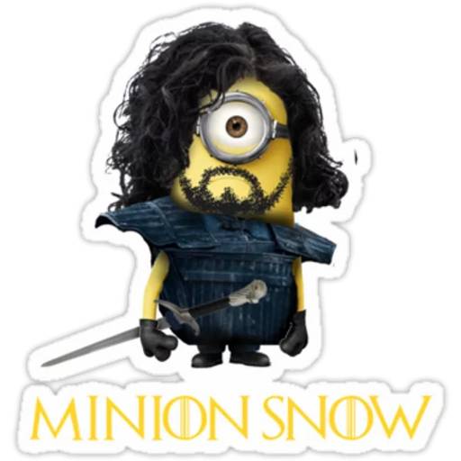 Набор стикеров Миньоны №9 для WhatsApp 27