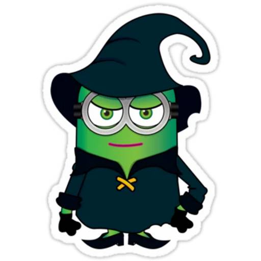 Набор стикеров Миньоны №9 для WhatsApp 3