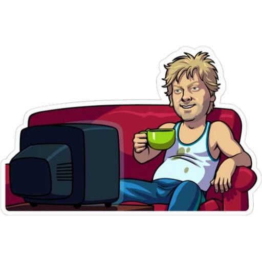 Набор стикеров Наша Russia №1 для WhatsApp 13