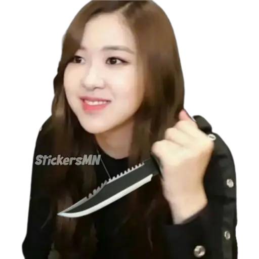 Набор стикеров Rose-Blackpink 💝 для WhatsApp 25