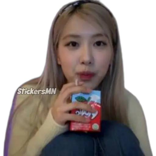 Набор стикеров Rose-Blackpink 💝 для WhatsApp 28