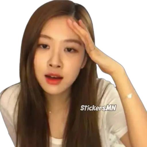 Набор стикеров Rose-Blackpink 💝 для WhatsApp 30