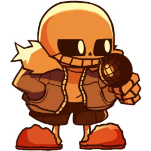 Набор стикеров Санс №10 для WhatsApp 12