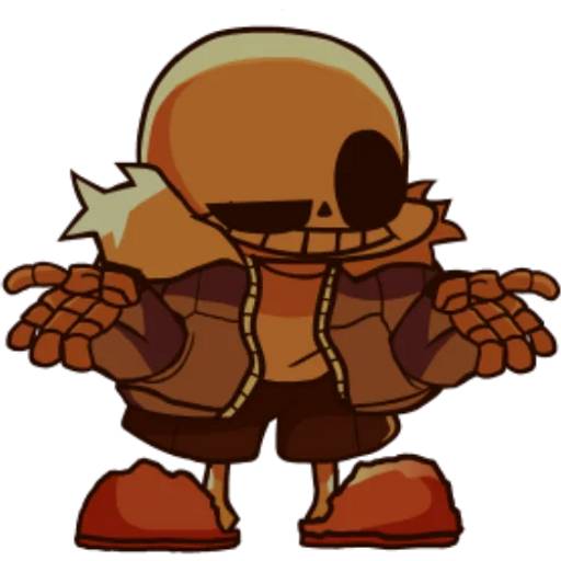 Набор стикеров Санс №10 для WhatsApp 17