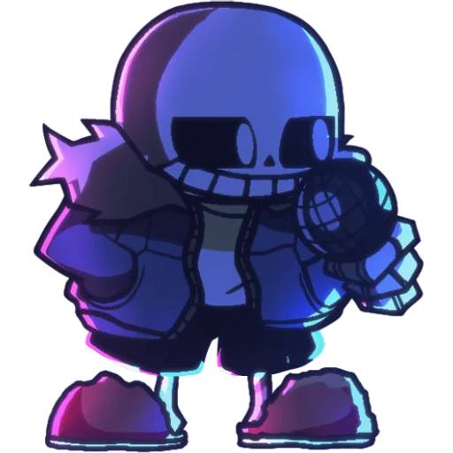 Набор стикеров Санс №10 для WhatsApp 2