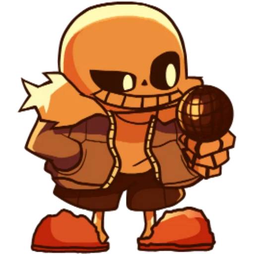 Набор стикеров Санс №10 для WhatsApp 4