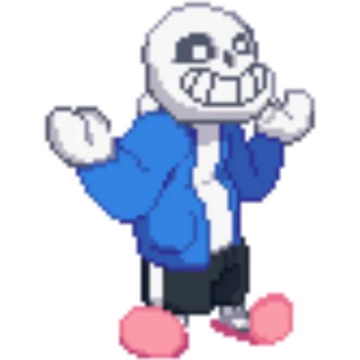 Набор стикеров Санс №11 для WhatsApp 10