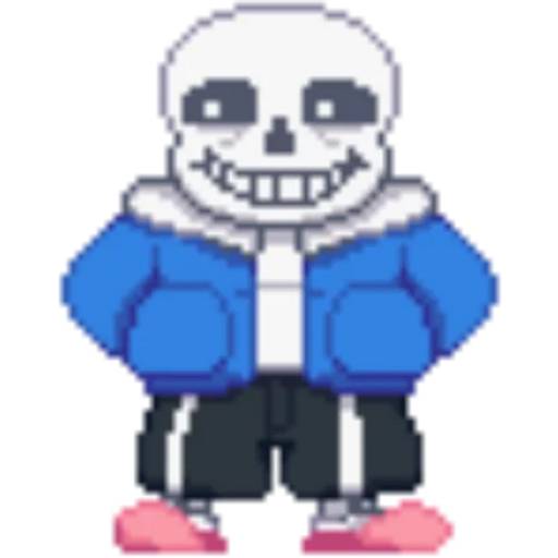 Набор стикеров Санс №11 для WhatsApp 19