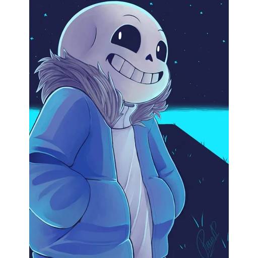 Набор стикеров Санс №20 для WhatsApp 21