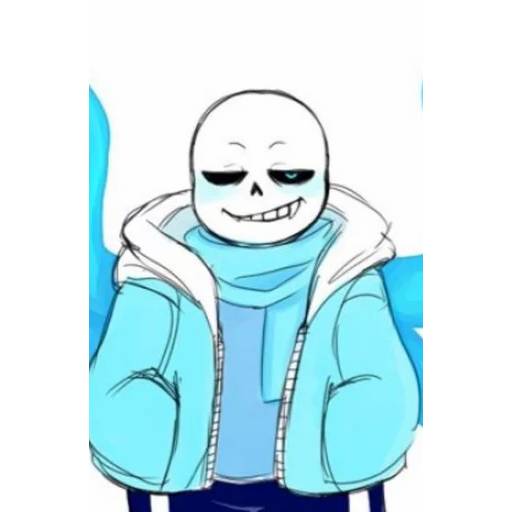 Набор стикеров Санс №20 для WhatsApp 6