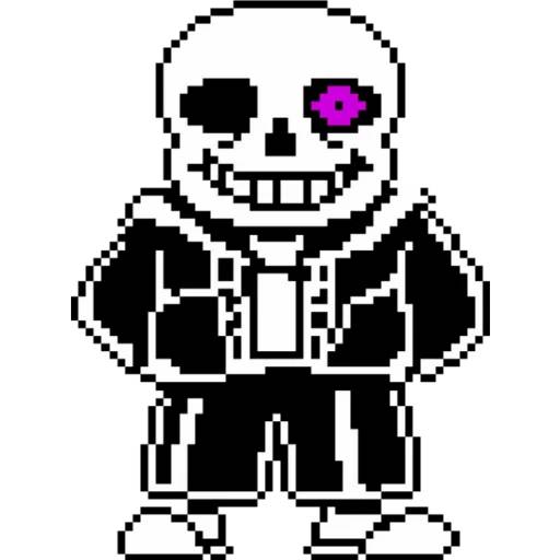 Набор стикеров Санс №5 для WhatsApp 13