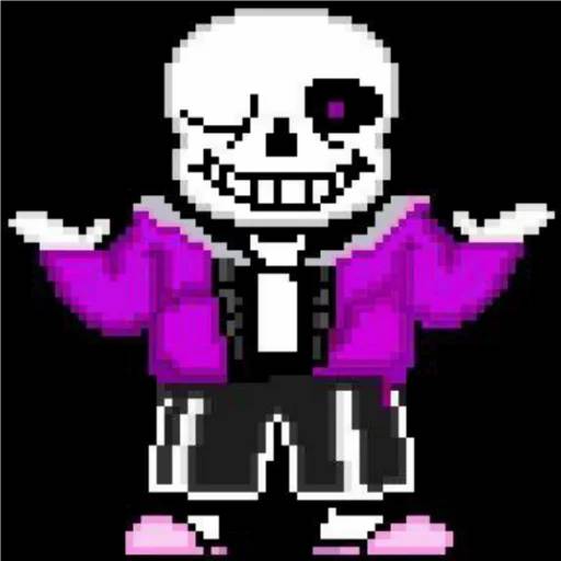 Набор стикеров Санс №5 для WhatsApp 2