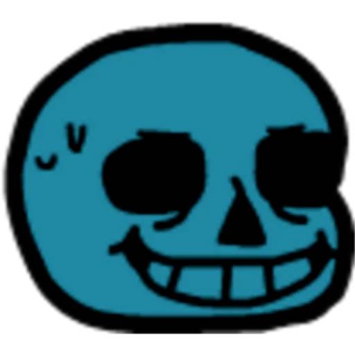 Набор стикеров Санс №6 для WhatsApp 7