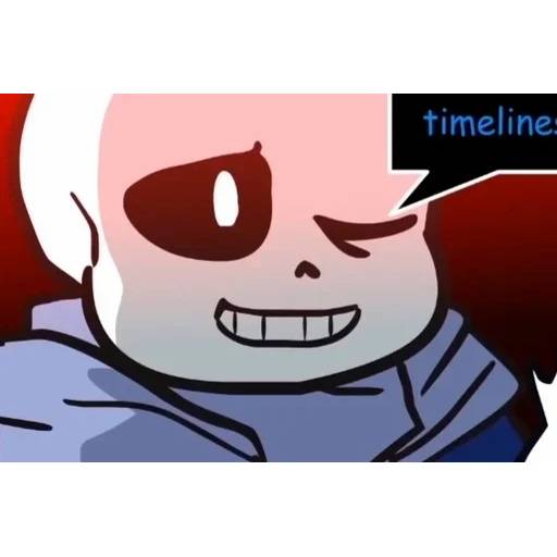 Набор стикеров Санс №9 для WhatsApp 11