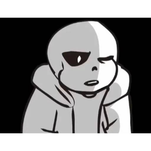 Набор стикеров Санс №9 для WhatsApp 27