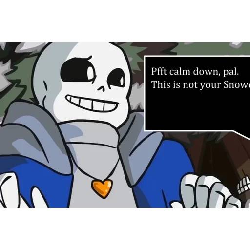 Набор стикеров Санс №9 для WhatsApp 28