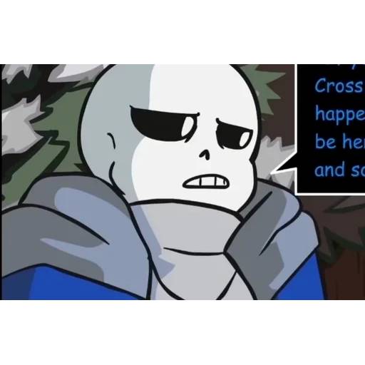 Набор стикеров Санс №9 для WhatsApp 29