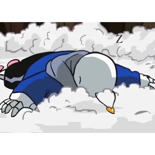 Набор стикеров Санс №9 для WhatsApp 3