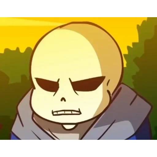 Набор стикеров Санс №9 для WhatsApp 30