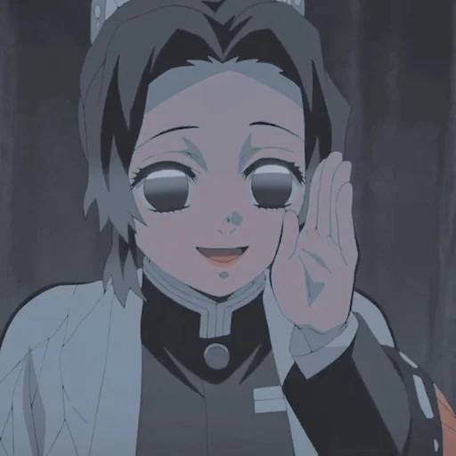 Набор стикеров Шинобу Кочо №10 для WhatsApp 14