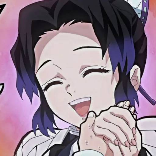 Набор стикеров Шинобу Кочо №11 для WhatsApp 23