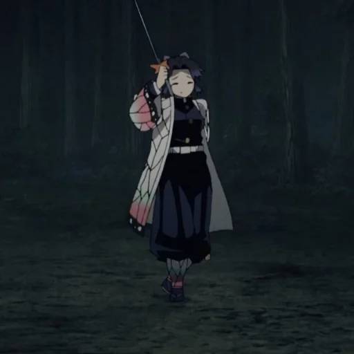 Набор стикеров Шинобу Кочо №11 для WhatsApp 7