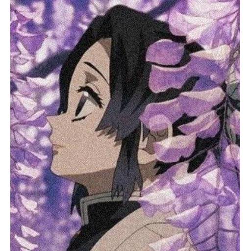 Набор стикеров Шинобу Кочо №16 для WhatsApp 27