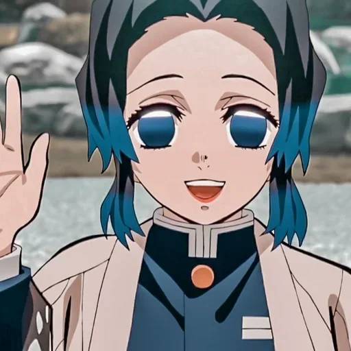 Набор стикеров Шинобу Кочо №17 для WhatsApp 16