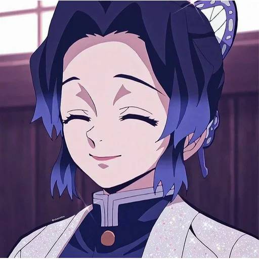 Набор стикеров Шинобу Кочо №17 для WhatsApp 18