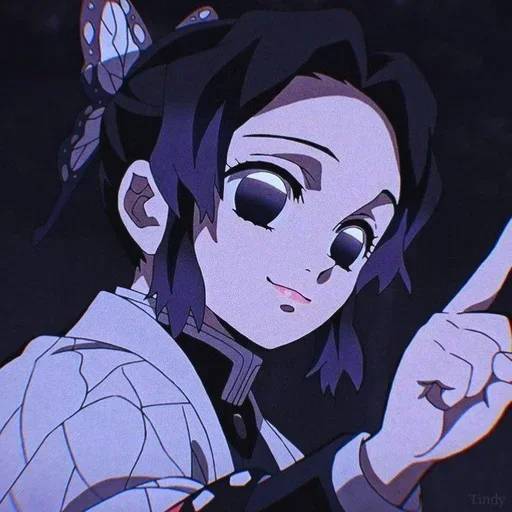 Набор стикеров Шинобу Кочо №17 для WhatsApp 26