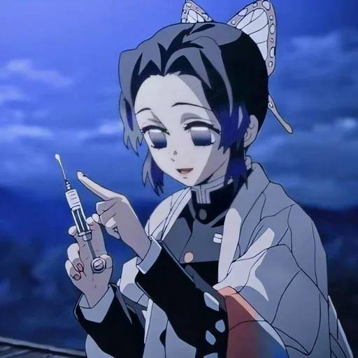 Набор стикеров Шинобу Кочо №17 для WhatsApp 29