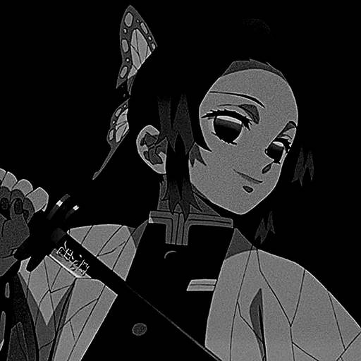 Набор стикеров Шинобу Кочо №8 для WhatsApp 15