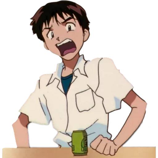 Набор стикеров Синдзи №5 для WhatsApp 26