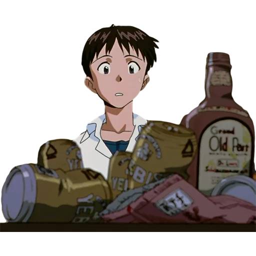 Набор стикеров Синдзи №5 для WhatsApp 29