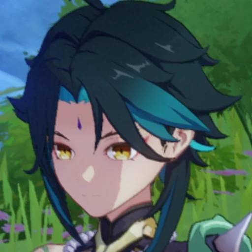 Набор стикеров Сяо №19 для WhatsApp 11