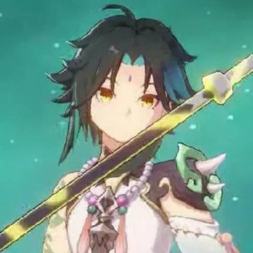 Набор стикеров Сяо №19 для WhatsApp 12