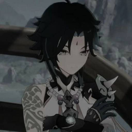 Набор стикеров Сяо №23 для WhatsApp 3