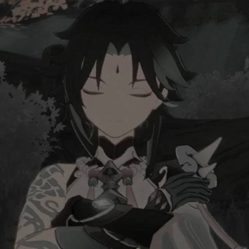 Набор стикеров Сяо №23 для WhatsApp 4