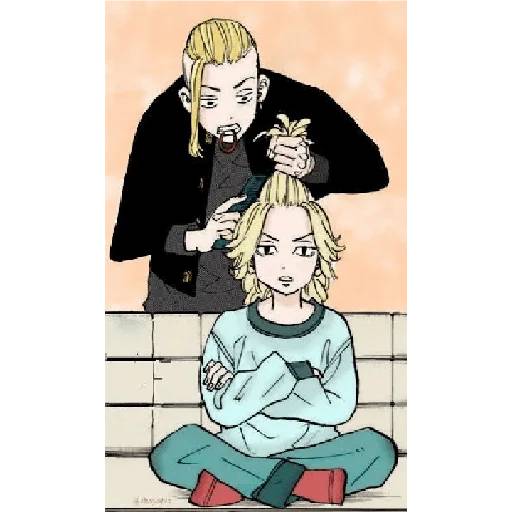 Набор стикеров Токийские мстители №23 для WhatsApp 24