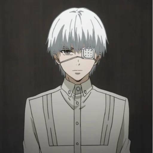 Набор стикеров Токийский Гуль №17 для WhatsApp 7