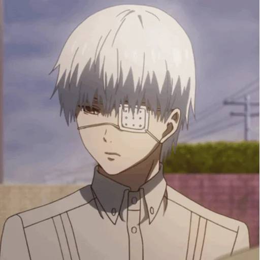 Набор стикеров Токийский Гуль №17 для WhatsApp 8