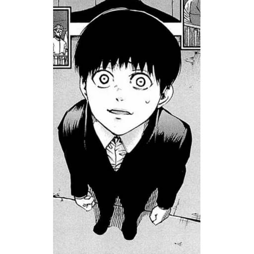 Набор стикеров Токийский Гуль №22 для WhatsApp 17