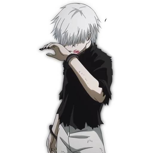 Набор стикеров Токийский Гуль №25 для WhatsApp 12